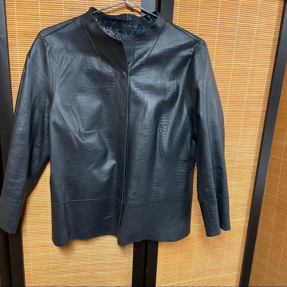Gorgeous Leather Reversible Jacket - image 1